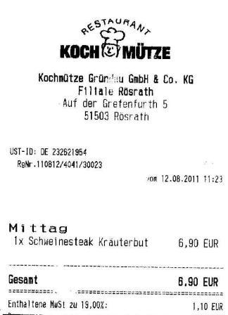 vtmg Hffner Kochmtze Restaurant